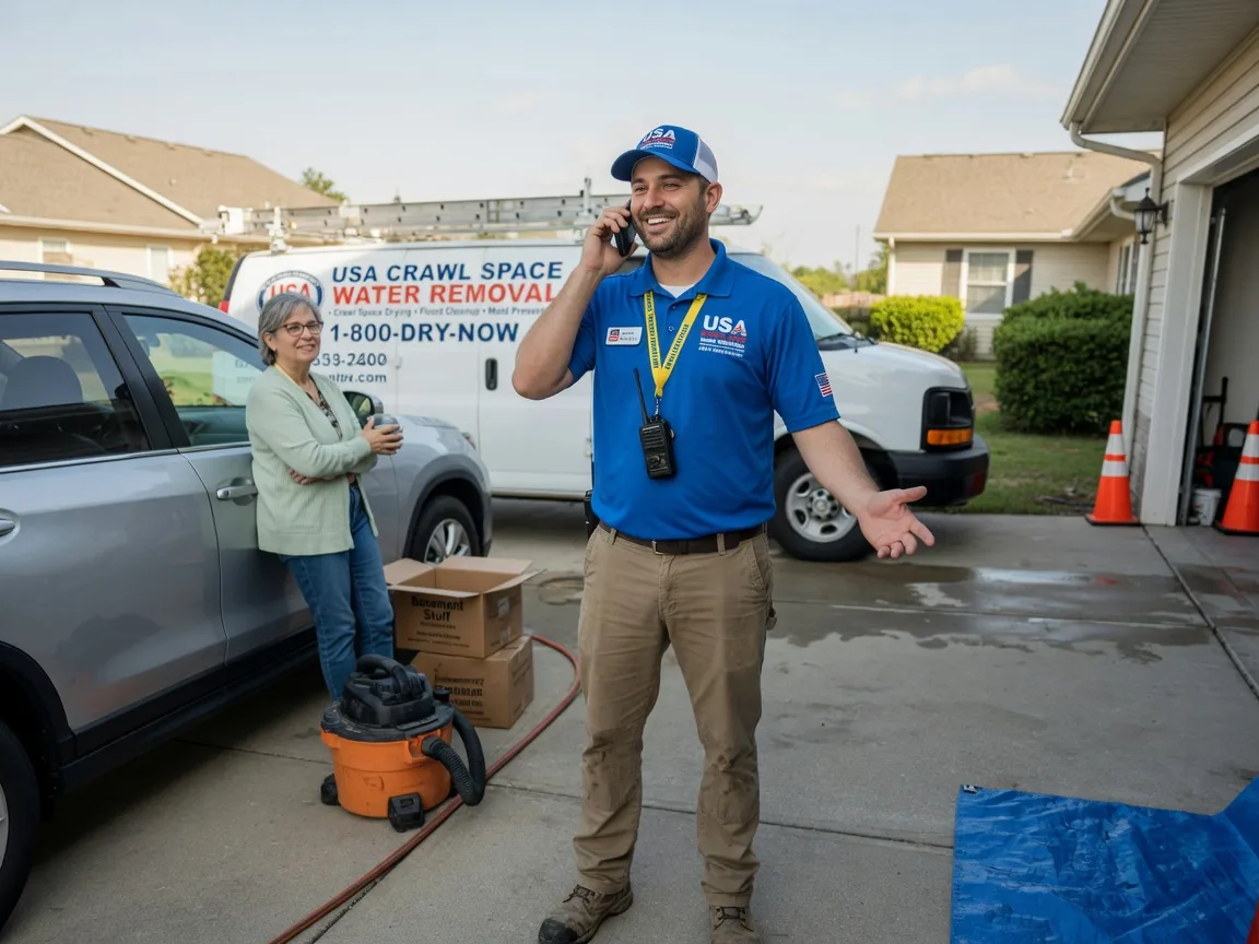 Crawl Space Water Removal Dover, AR FAQs